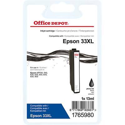 Office Depot Compatible Epson 33XL Ink Cartridge T3361 Black