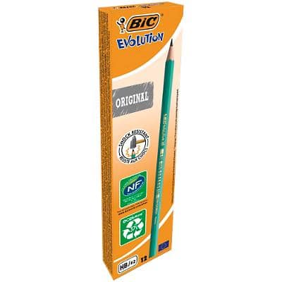 BIC Pencil Ecolutions™ Evolution HB Pack 12