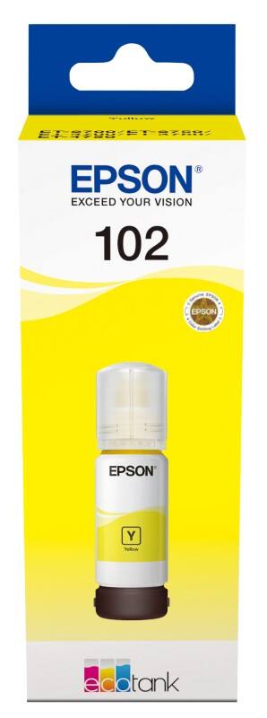 Epson 102 Original Ink Bottle C13T03R440 Yellow 70 ml