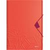 Leitz 3 Flap Folder Urban Chic A4 Red, Purple Polypropylene 8.2 x 31.2 x 31.8 cm