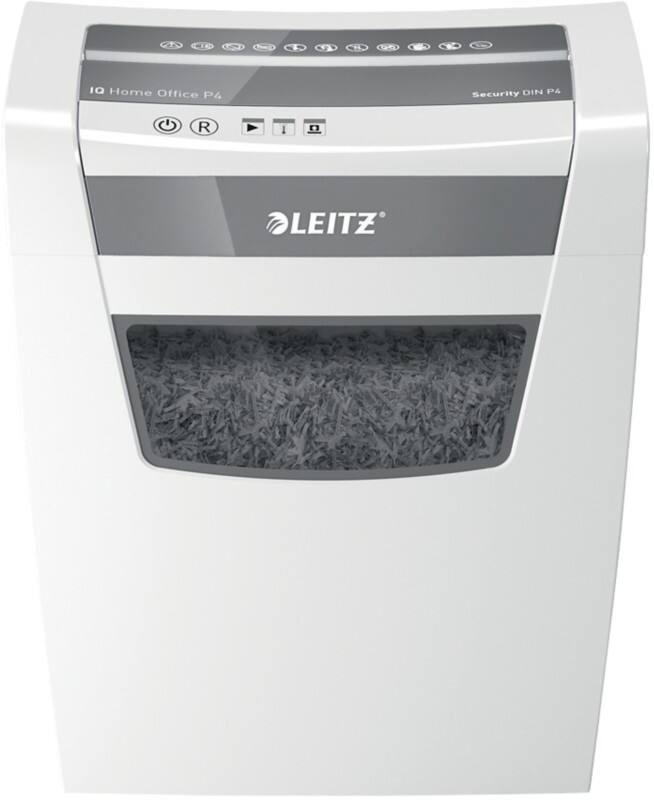 Leitz IQ Shredder 11 Sheets 10 Sheets Cross Cut Security Level P-4 23 L Home Office P4