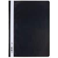 Exacompta Report File A4 Black Polypropylene Pack of 25