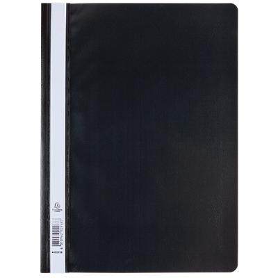 Exacompta Report File A4 Black Polypropylene Pack of 25