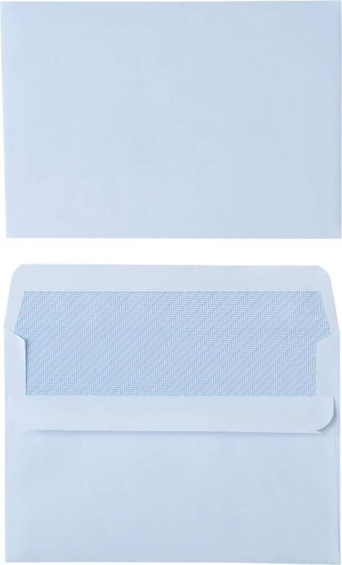 Viking Envelopes Plain C6 162 (W) x 114 (H) mm Self-adhesive Self Seal White 80 gsm Pack of 1000