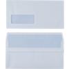 Viking Envelopes with Window DL 220 (W) x 110 (H) mm Self-adhesive Self Seal White 80 gsm Pack of 1000