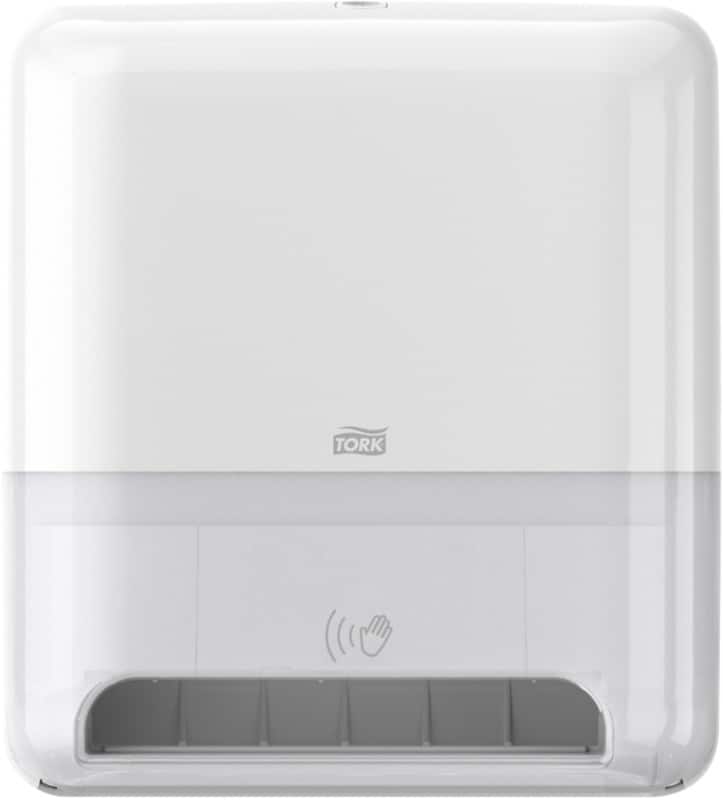 Tork Matic 551100 H1 Paper Hand Towel Dispenser Plastic Lockable Manual White