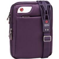 i-stay 10.1 inch netbook, iPad, tablet messenger case with non-slip bag strap Purple