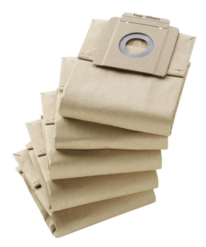 Kärcher Filter Paper Vacuum Bags Brown 69043620 Pack of 10