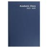 Viking Academic Diary 2023, 2024 A5 Week to view Paper Blue English