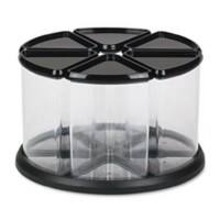Deflecto Desk Organiser Tidy Tub Plastic Transparent 28.3 x 28.3 x 16.9 cm