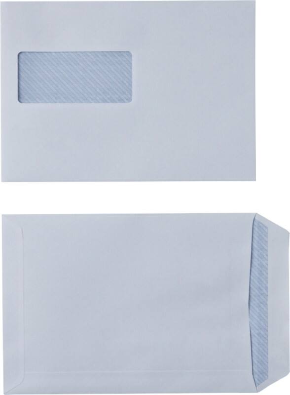 Viking Envelopes with Window C5 229 (W) x 162 (H) mm Self-adhesive Self Seal White 90 gsm Pack of 500