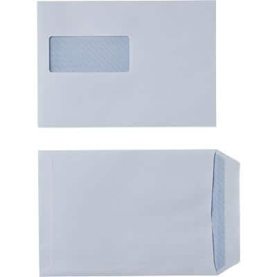 Viking Envelopes with Window C5 229 (W) x 162 (H) mm Self-adhesive Self Seal White 90 gsm Pack of 500