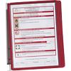 DURABLE Display Panel 555103 A4 Red Pack of 5