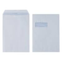 Office Depot Envelopes with Window C4 229 (W) x 324 (H) mm Self-adhesive Self Seal White 110 gsm Pack of 250