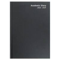 Niceday Academic Diary 2022, 2023 A4 Week to view Paper Black English