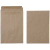 Office Depot Envelopes Plain Non standard 178 (W) x 254 (H) mm Self-adhesive Self Seal Brown 90 gsm Pack of 250