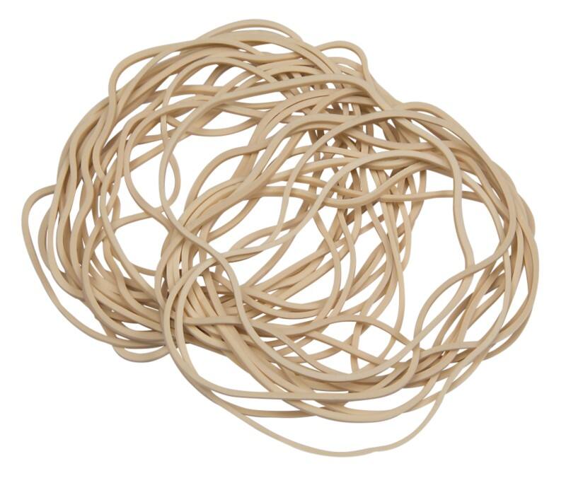 Viking Rubber Bands 120 x 1.5 mm Ø 80 mm Beige 500 g