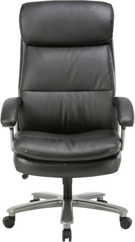 Beautyrest platinum bonded leather deals computer and desk chair