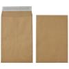 Office Depot C4 Gusset Envelopes 229 x 324mm Peel and Seal Plain 120 gsm Brown Pack of 125
