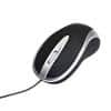Viking Wired Ergonomic Mouse AT-2134 Optical For Right and Left-Handed Users 1.8 m USB-A Cable Black, Silver