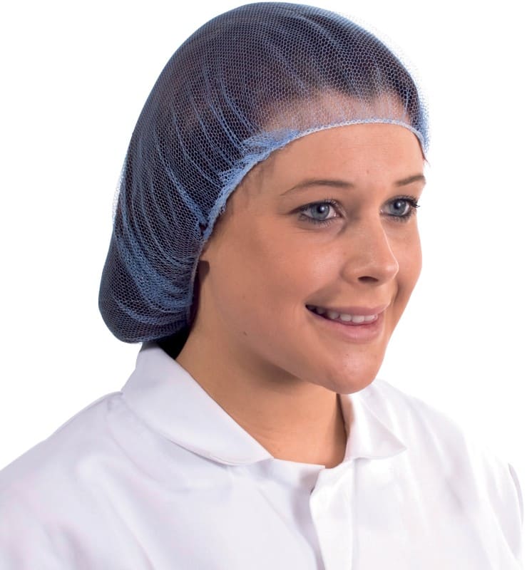 Supertouch Hair Nets 19310 Mesh Blue Pack of 100