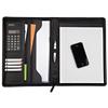 Masters Zip Around Conference Folder with Calculator A4