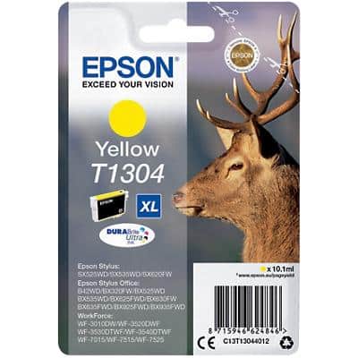 Epson T1304 Original Ink Cartridge C13T13044012 Yellow