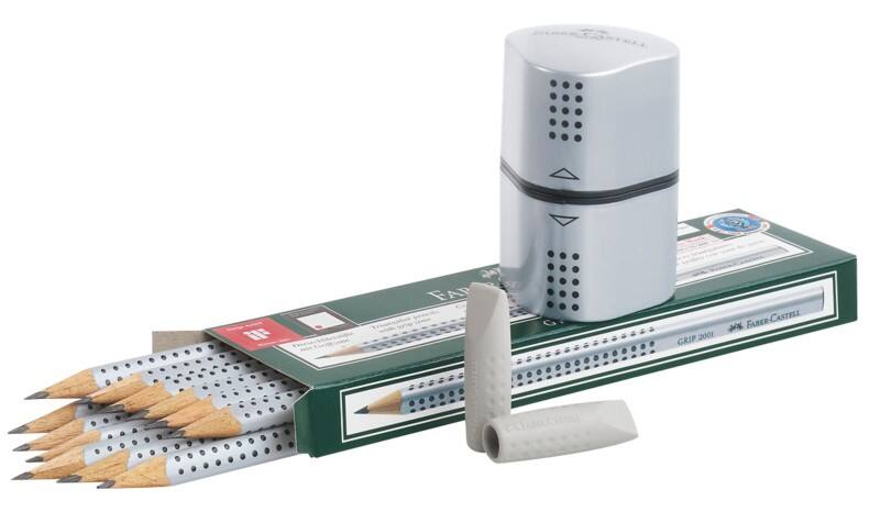 Faber-Castell Grip 2001 Pencil Set HB