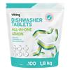 Viking All In One Lemon Dishwasher Tablets Phosphate Free Fresh Smell Pack of 100