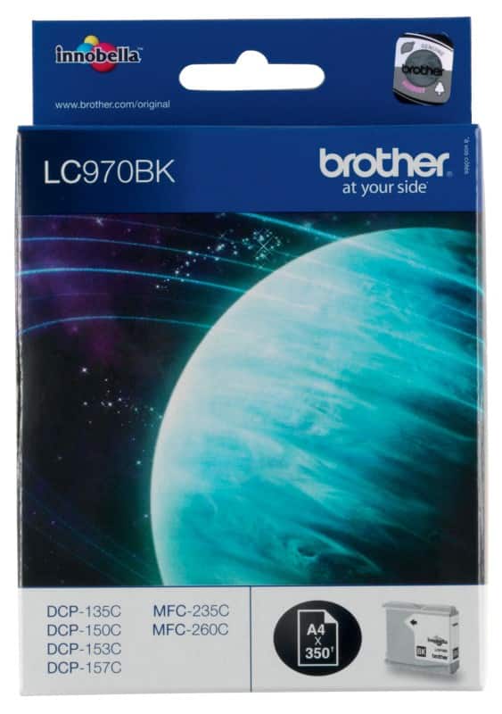 Brother LC970BK Original Ink Cartridge Black