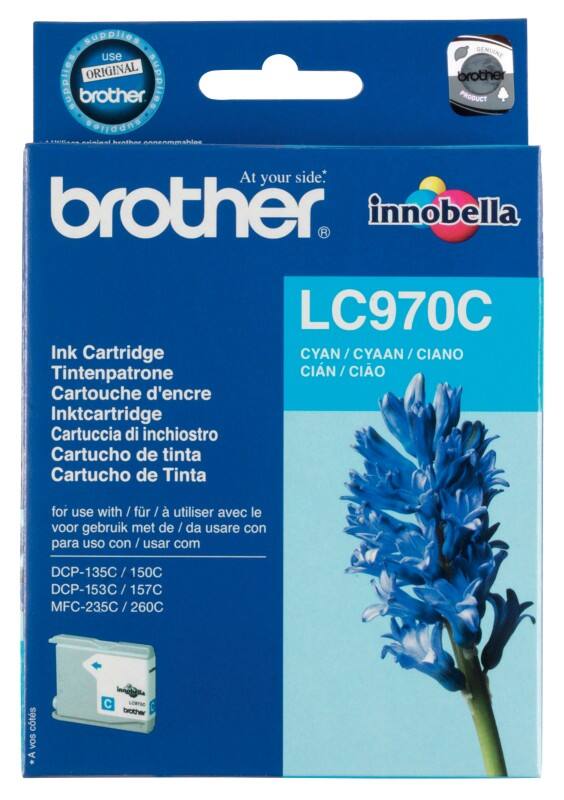 Brother LC970C Original Ink Cartridge Cyan