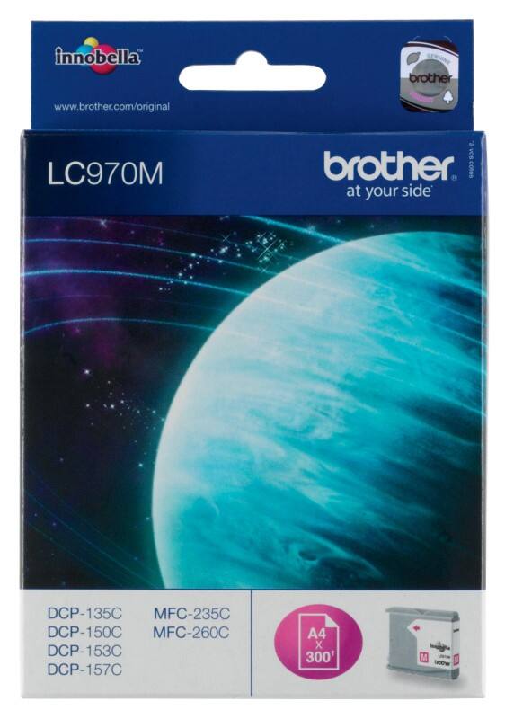 Brother LC970M Original Ink Cartridge Magenta