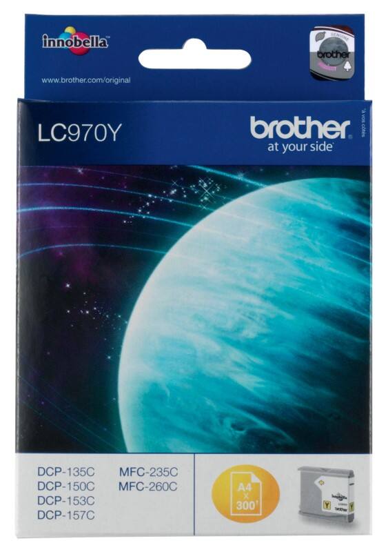 Brother LC970Y Original Ink Cartridge Yellow