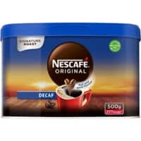 Nescafé Original Decaffeinated Instant Coffee Tin Full-bodied 500 g