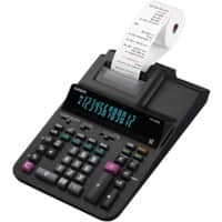 Casio Printing Calculator With Roll FR-620RE 12 Digit Display Black