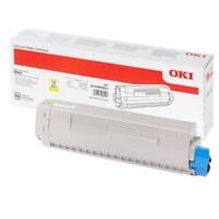 OKI MC873 Toner Cartridge 45862814 Yellow