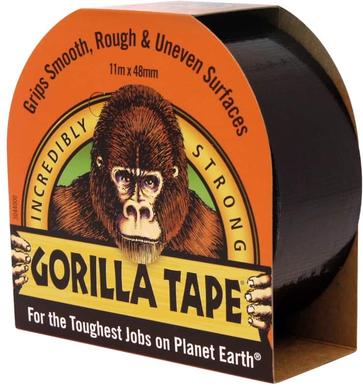 Gorilla Duct Tape 48 mm x 11 m Black