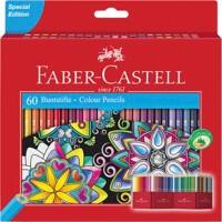 Faber-Castell CASTLE Colouring Pencils Multicolour Pack of 60