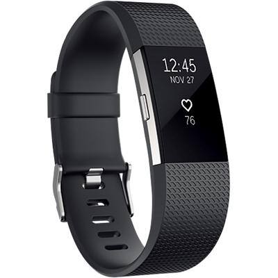 Fitbit Activity Tracker Charge 2 Small Black, Silver