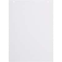 Viking Flipchart Pad Plain Euro 50 gsm 50 Sheets Pack of 5