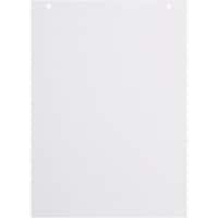 Niceday Plain Flipchart Pads Perforated A1 50 gsm 40 Sheets Pack of 5