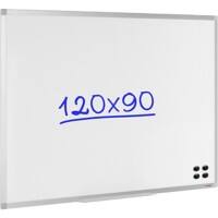 Office Depot Wall Mountable Magnetic Whiteboard Enamel Superior 120 x 90 cm