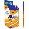 BIC Cristal Original Fine Ballpoint Pen Fine 0.3 mm Blue Non Refillable Pack of 50