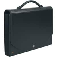 Exacompta Expanding File Black Polypropylene 33 x 5 x 26 cm