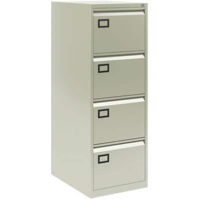 Bisley Steel Filing Cabinet With 4