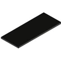 Realspace Shelf 1 Shelf Steel 845 x 366 mm Black