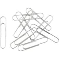 Office Depot Paper Clips Round 50mm Silver Pack of 1000