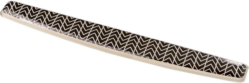 Fellowes Keyboard Wrist Rest Photo Gel Chevron