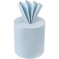 Centrefeed Roll Blue 2 Ply 6.238 150 m Pack of 6