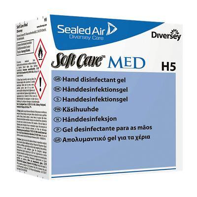 Diversey Soft Care Med H5 Hand Sanitiser Refill Alcohol Based 800ml